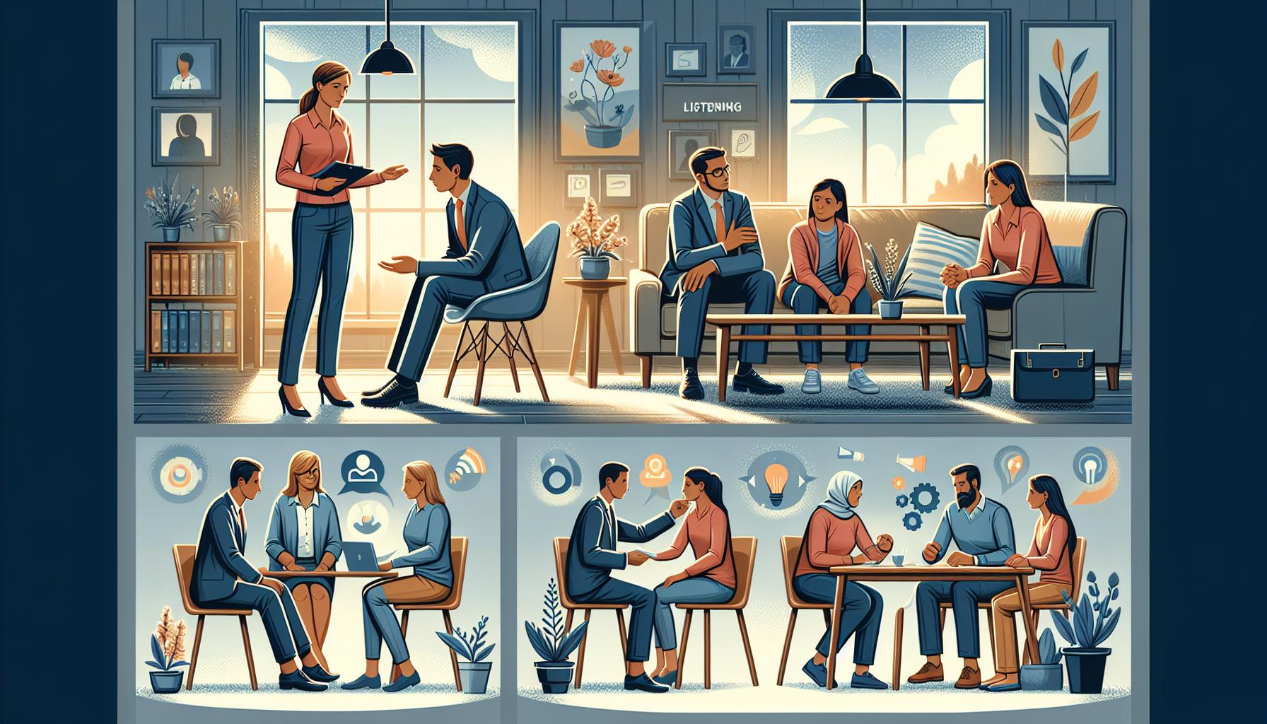 Real-Life Scenarios Illustrating Active Listening