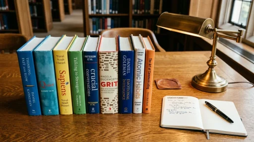 Curated collection of essential books on active listening and communication (AI Generated Image)
